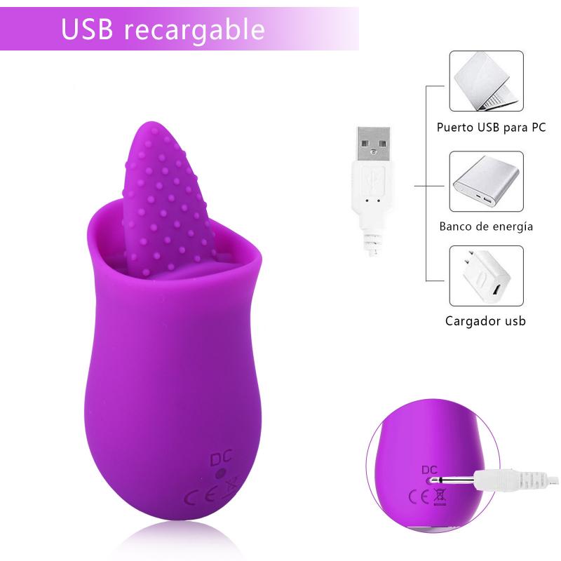 Tongue Licking Vibrater Women Tongue Toy Clit Stimulation Clitoral Stimulator Nipple G Spot Female Vibrators Games for Couple Pleasure Mini Vibrator