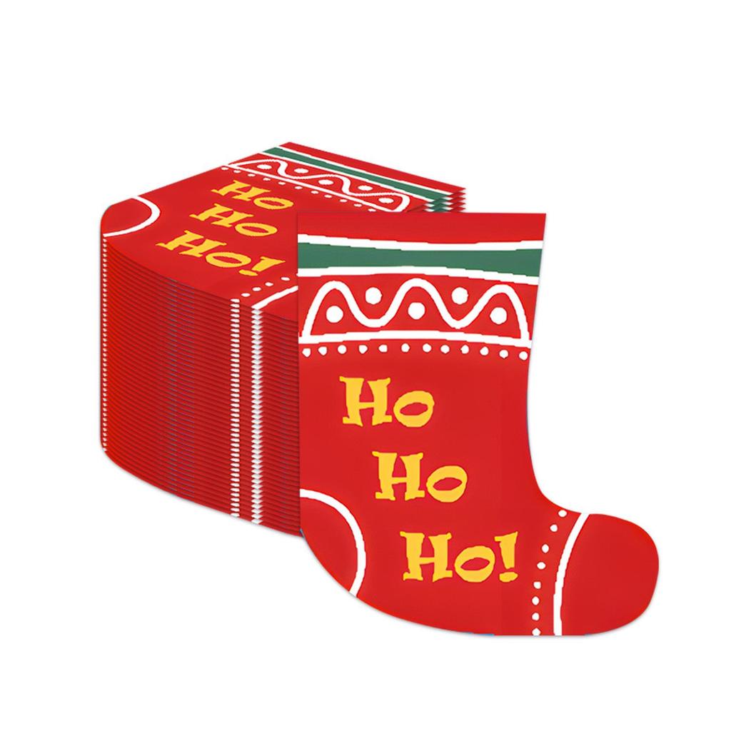 Neues Weihnachts-Cartoon Kinderparty Einweggeschirr-Set: Teller, Tassen, Servietten, Dekorationen