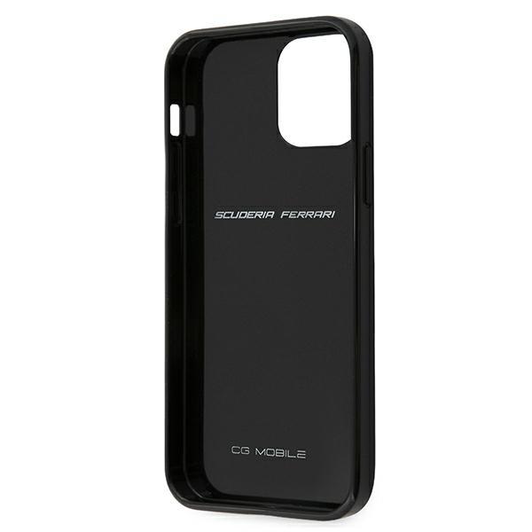 Ferrari Fercahcp12Sbk Iphone 12 Mini5,4 Czarny/Black Hardcase On Track Real Carbon