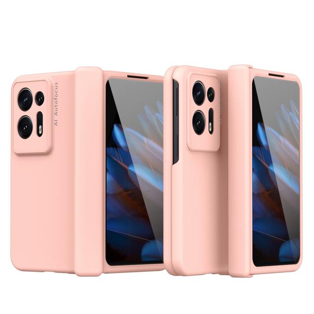 Hinge Capa For Oppo Find N N2 5g Case Hinge Full Protection With Screen Glass Film Hard Pc Back Cover For Oppo Find N N2 Cases