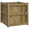Vidaxl Garden Planters, 2 Pcs., Impregnated Pine Wood