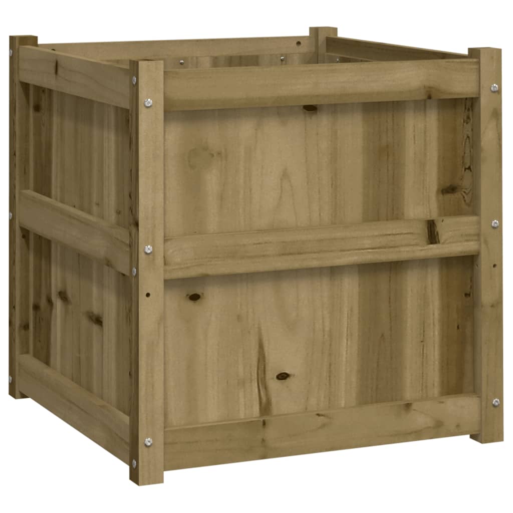Vidaxl Garden Planters, 2 Pcs., Impregnated Pine Wood