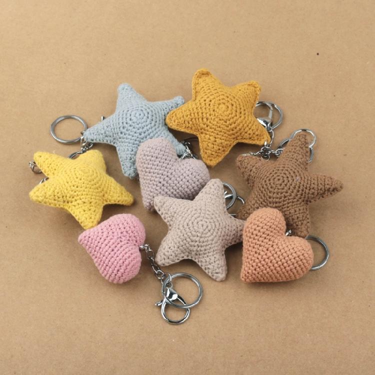 Keys Chain Backpack Pendant Acrylic Fibers Material for Birthday Christmas Party