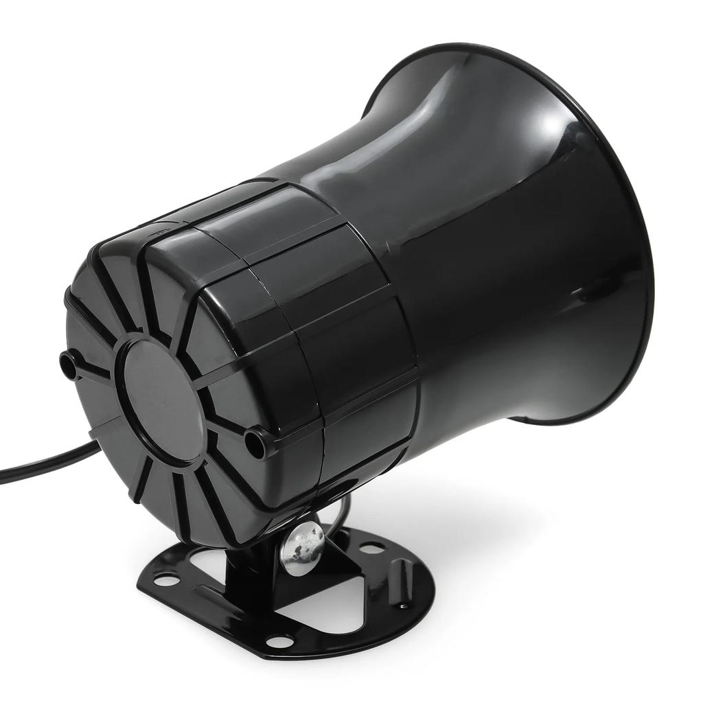 Motorcycle 3 Sounds Horn Siren Horn 110dB 12V 3 Tone Sound Loud Speaker Loud Car Horn Motorcycle Warning Alarm