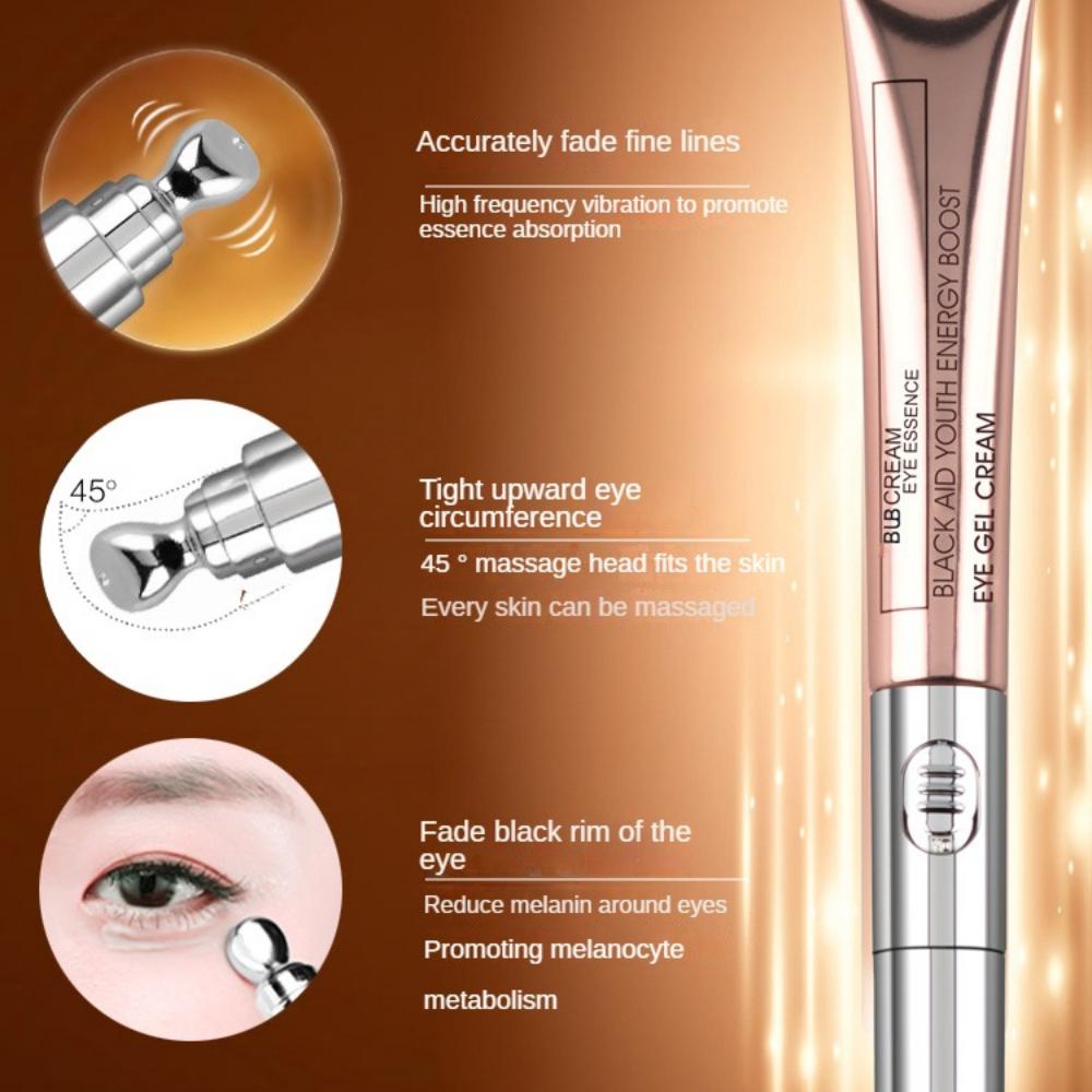 Electric Eye Cream To Reduce Dark Circles, Eye Bags, Wrinkles, and Firming Eye Essence Cream