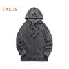 Herren Kapuzenpullover Herbst Winter Einfarbig Kordelzug Lange Ärmel Dicker Plüsch Mit Kapuze Locker Alltagskleidung Lässiges Sportoberteil