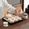 Business gift box merchandise Guochao Jinsi Guyun Kung Fu tea set tea portable home