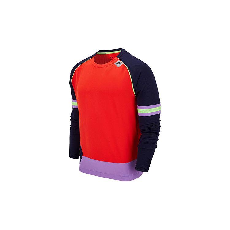 

Nike Wild Run Casual Sport Crew Neck Sweatshirt Men Tops Red CV7395-634 L