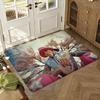 Singer Y-Young Miko Music Floor Mat Soft Thickened Absorbent Non-Slip Bedroom Living Room Door Mat Home Decor Flannel Rugs