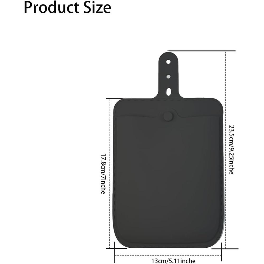 High Quality Universal Laptop Mouse Case Powerful Suction Cup Compatible Suction Cup Mouse Bag Silicone Mouse Bag for IPad