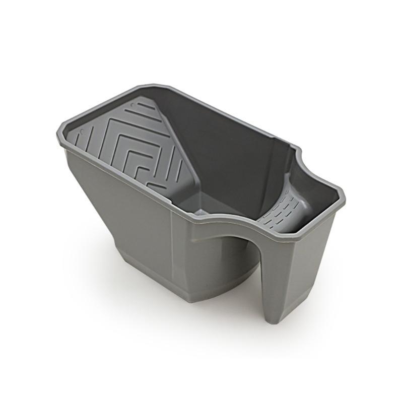 

Professional Reinforced Plastic Paint Tray for Motorcycle Paint Projects Coating Tasks Ergonomic Single Hand Grip Design