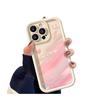 Applicable To Apple 15plus Mobile Phone Case IPhone 13/14promax Pink Smudge 12/11 Silicone Lamb Skin
