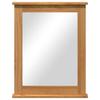 VIGO Mirror Honey Brown 55.5 x 5 x 70 cm Solid Pine Wood