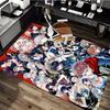 1pc Anime Cartoon Design Jujutsu Kaisen Characters Office Chair Mat Non-Slip Carpet for Home Decor, Festival Gift, Suitable for Office, Living Room, B