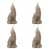 Wolf Candle Hecate Jyotish Mystic Mall Decorative Soy Blend Wax Candle