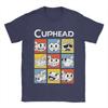 The Cuphead Show T Shirts Mens  Cotton Funny TShirts Round Collar  Tee Shirt Short Sleeve Tops Party