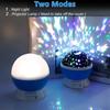 Projector Starry Sky Lamp LED Night Light 8 Star Light Modes Rotating Starry Nursery Moon Galaxy Baby Children Bedroom Gift Lamp