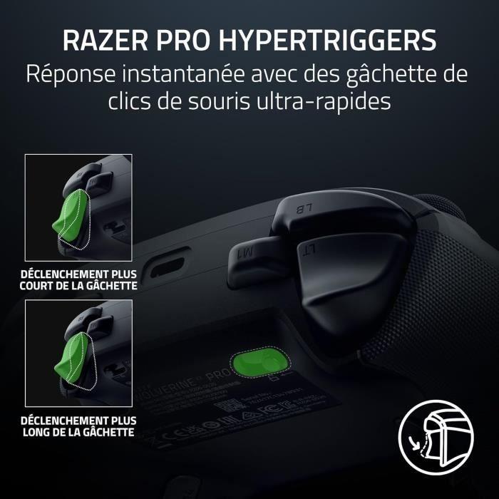 Manette De Jeu - RAZER - V3 Pro - Sans Fil - HyperSpeed Wireless - Noir