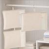 Space Saving Hanging Garment Bag Visual Mesh Window Clothes Organizer Down Coat Storage