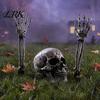 Scary Yard Signs for Halloween Realistic Skeleton Stake, Spooky Skull Hand Atmospheric Horror Lawn Accents Sign Outdoor Garden Graveyard Decor Sturdy