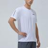 Anta Lifestyle Series Logo Letter Print Round Neck Short Sleeve T-Shirt Men Tops White 952327126-7