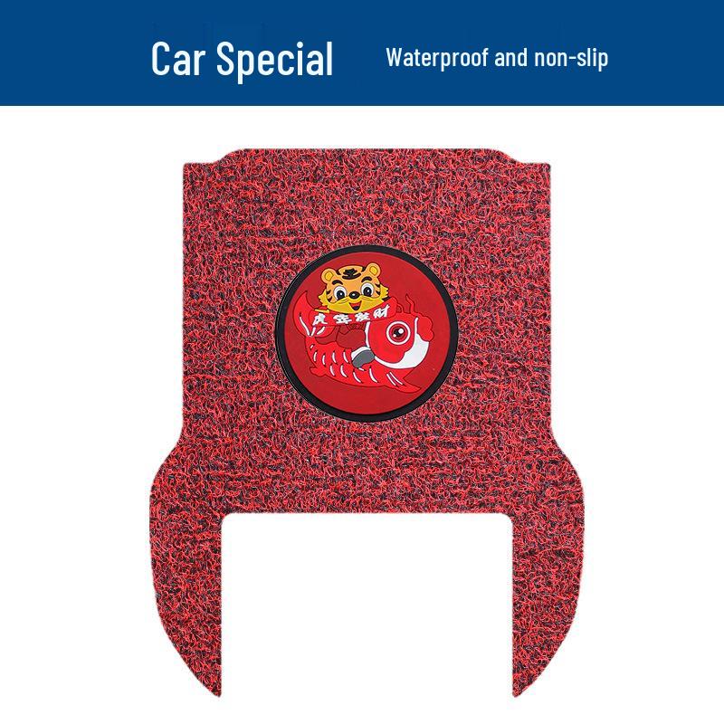 HaLing FX3 Coil Foot Mats: Wear-Resistant, Waterproof, Anti-Slip Pedal Mats for Electric Vehicles