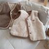 Gilet in Cotone per Bambini Neonato Indumenti Interni ed Esterni Gilet Spesso