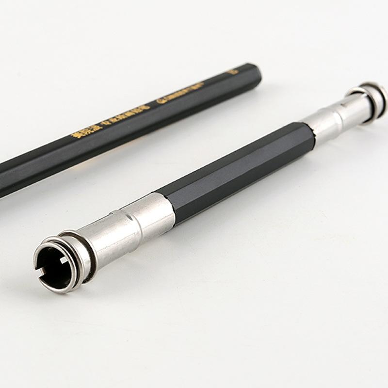 1PCS Double Head Pencil Extender Sketch Pencil Extender Receiver Pen Holder Pencil Case Pen Extender