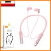Dopni Long-Lasting Bluetooth Neckband Headphones with Large Battery & Dual-Ear Power Display