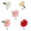 Artificial Flowers Fake Rose Bridal Bouquets 20 Heads Handheld for Arrangements Wedding Table Centerpieces Home Party