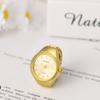 Ring Watch Women's Cute Stylish Stainless Steel Ring Free Size Quartz Fashion Accessory - Birthday Christmas Valentine's Day Gift