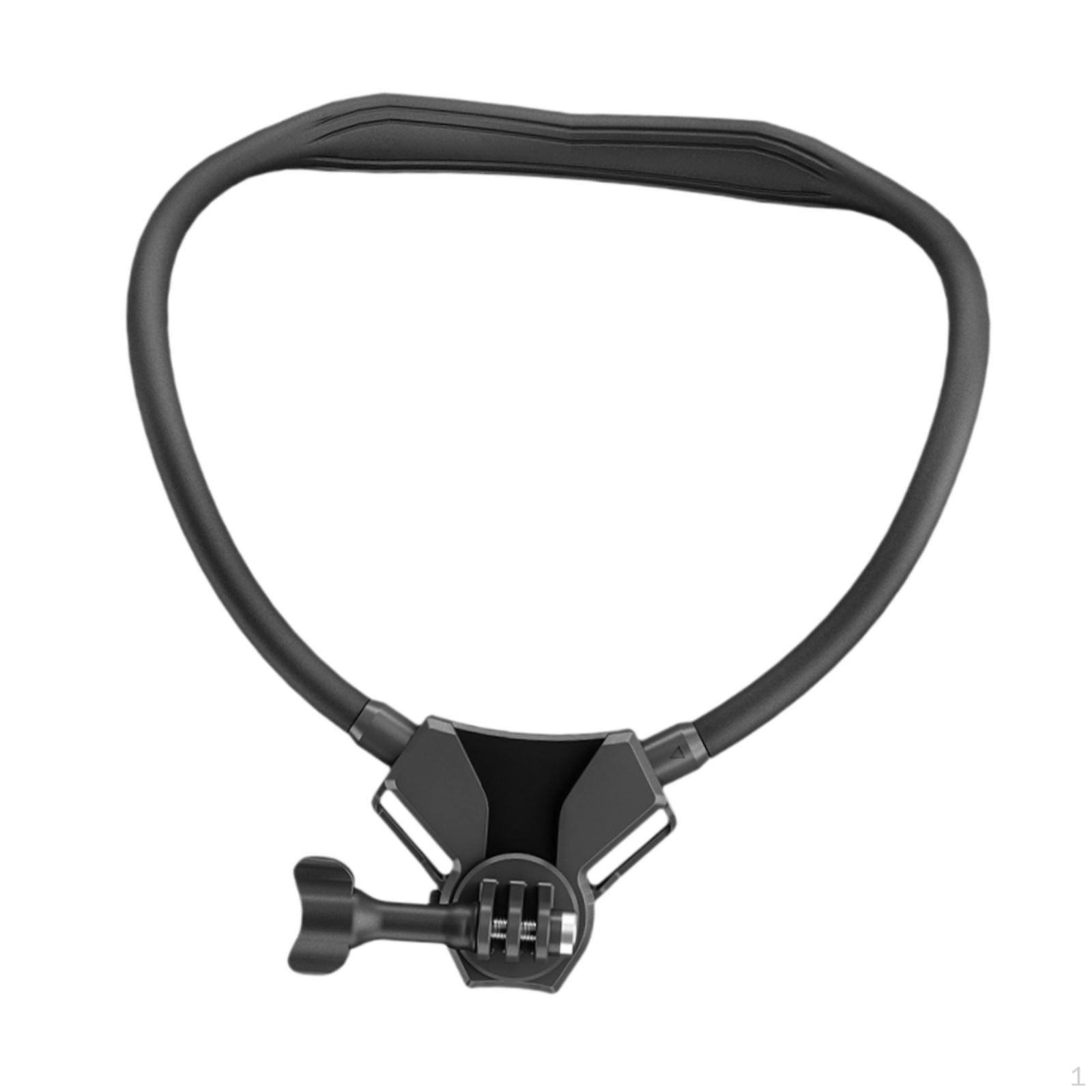 

Держатель для селфи, крепление для камеры, гибкий, простой в установке, нескользящее ожерелье для шеи