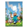 MINECRAFT Minecraft Steve's Adventure 26 X 38cm Jigsaw Puzzle 108 Large Piece JIGSAW PUZZLE 108-L770