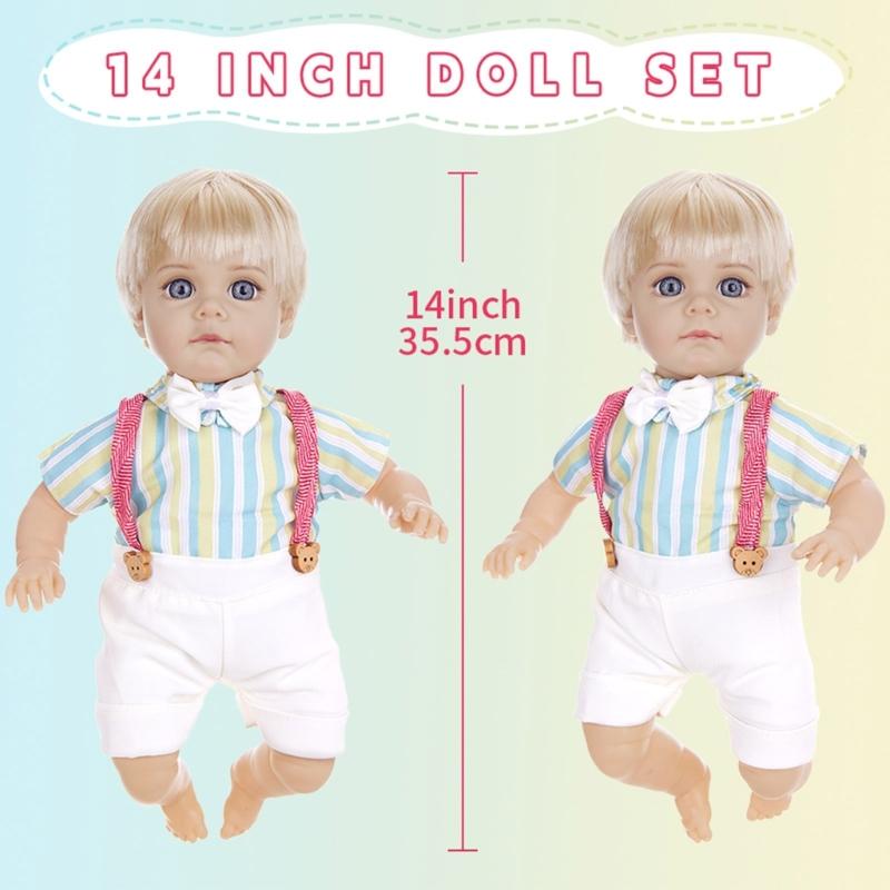 Multipurpose Vanillas Scented Baby Play Doll with Elegant Designs Outfit Accessory for Children Over 18 Months Up