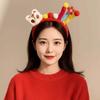 Tassel New Year Hair Hoop Lion Ancient Style Hairband Princess Hanfu Hair Accessories  Women