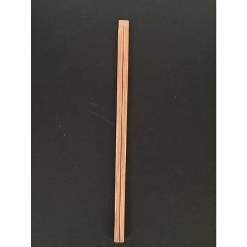 Yamato Bussan Tensuke Chopsticks, Susu Bamboo, 24cm Long, Slightly Longer for Easy Use, Pack of 100
