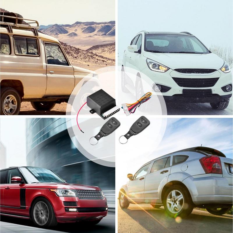 Car Central Locking Kit 12V Auto Remote Lock System Electrical Door Locking Actuator System For Most Car Vehicle