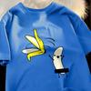 2026 New Summer Unisexs Tshirt  100 Cotton Instantprint Banana Pattern Loosefit Versatile Casual And Comfortable