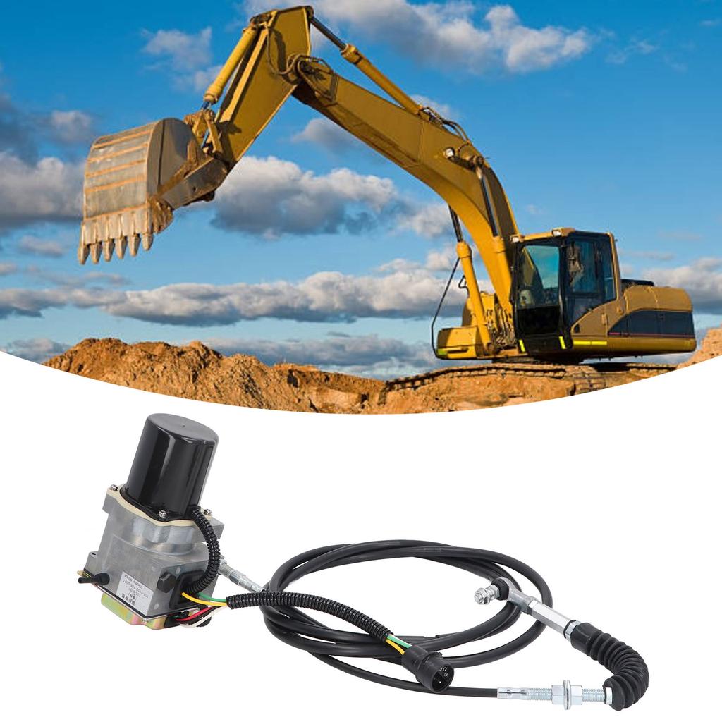 Excavator Stepper Throttle Motor with 250cm Cable 106 0092 106 0100 103 0097 for CAT E320V1 32XM E325 E330 L