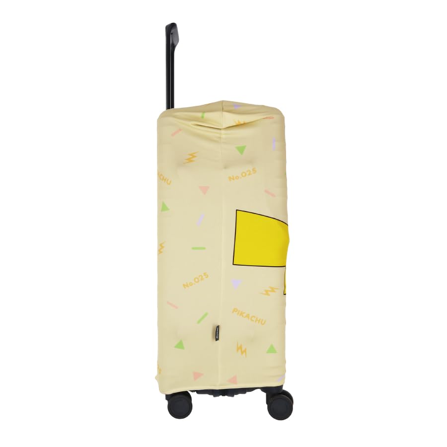 Suitcase Cover Gowell Suitcase Convenient Travel Goods Size Pokémon Cover, (Pikachu (Yellow), M)