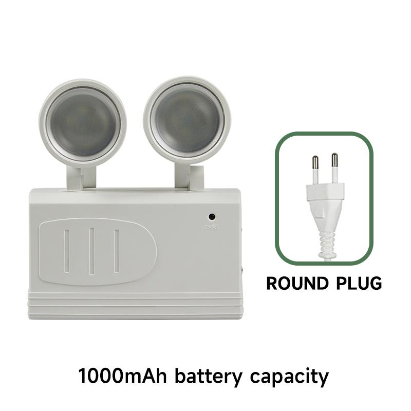 Rotatable Double Head Smart Emergency Light Portable LED Camping Lantern Rechargeable Outdoor Repair Lamps for Power Outage