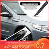 Pentru VW 2 Bucăți ABS Logo Aripă Mașină Partea Dreaptă și Stângă Insignă Aripă Autocolant Pentru Volkswagen VW R Line GTI Golf 5 7 Caddy Passat b6 Pol