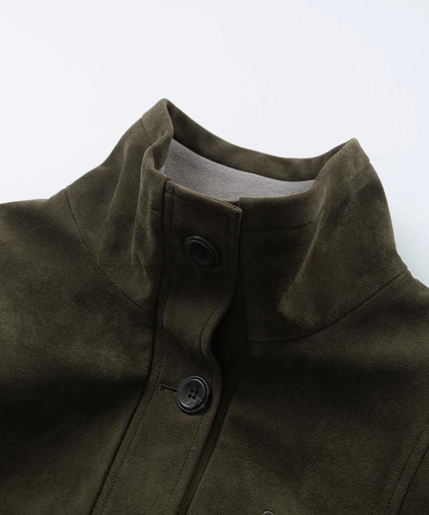ASON Dumbo Suede Jacket / Brown