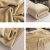 Solid Color Blanket Flannel Blanket Soft Bedsheet Air Conditioning Cover Blanket Double-sided Flannel All Season Coral Fleece Blanket