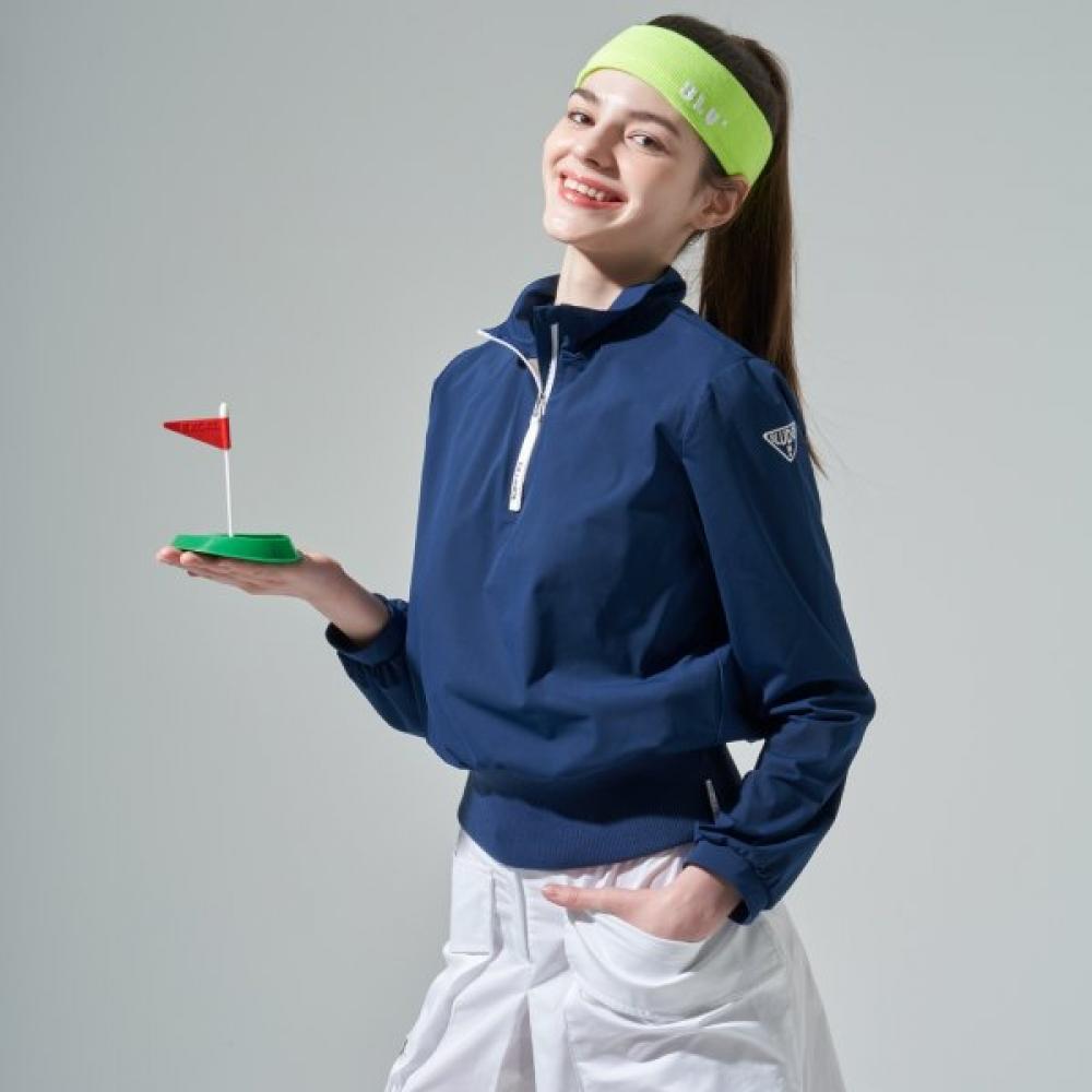 Спортивная блузка Blu Dot с полумолнией Плюс БЛ 085