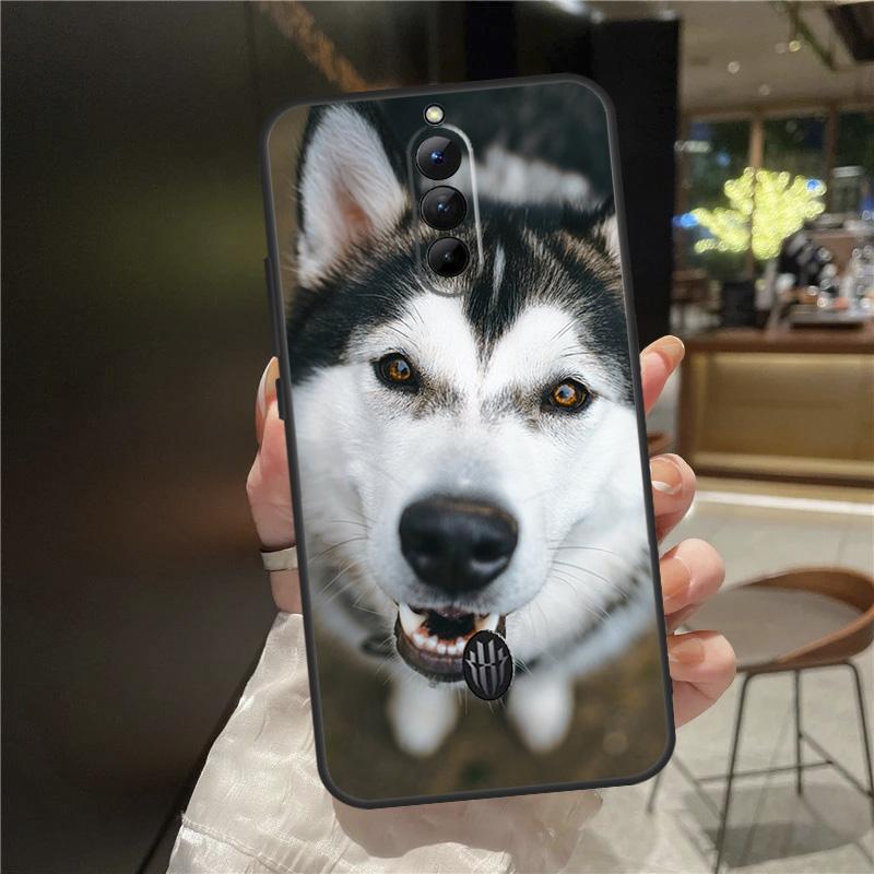 Animal Husky Puppy Case For ZTE Nubia Red Magic 10S 9S 8S 10 9 8 11 Pro Plus 6 7 6S 7S For RedMagic 10 Air Cover