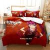 Basquash! Bedding Set Single Twin Full Queen King Size Bed Set Adult Kid Bedroom Duvetcover Sets 3D Anime Bed Sheet Set