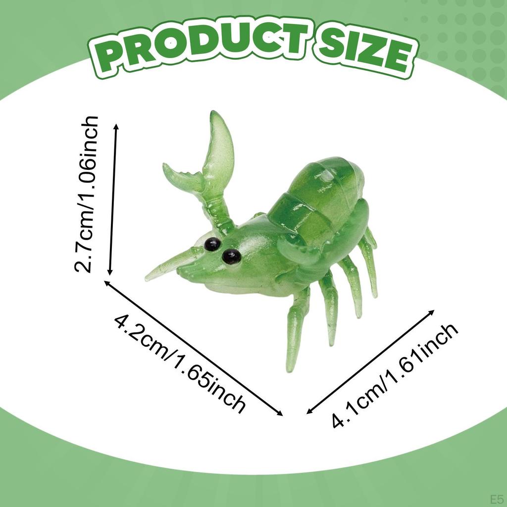 Crayfish Shaped Pen Holder Bracket Japanese Design Cute Novelty Decoration Storage Rack Makeup Brush