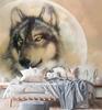 Wallpaper Brown Wolf Vintage