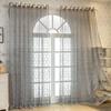 Light Luxury Window Screen Bedroom Living Room Balcony Light Transmission Blackout Embroidery Embroidery Gauze Curtain Dream Modern